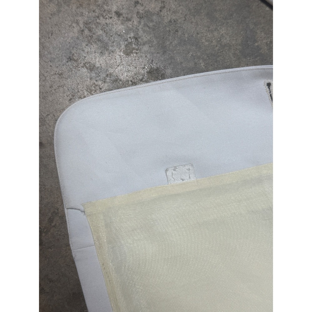 Vintage Levi Strauss & Co White Blazer Jacket Two Button Patch Pockets Womens M - Picture 11 of 16